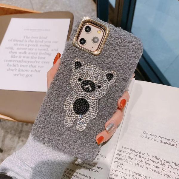 

phone case for iphone 11 / 11pro max phone case for iphone 6/6p/6sp7/8/7p/8p/x/xs/xs cute back tpu real cover with bright ornament