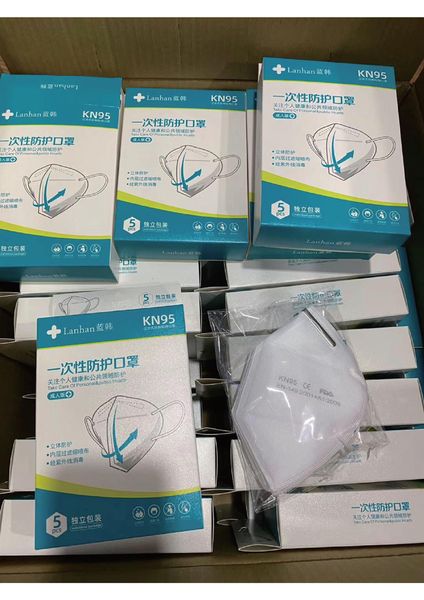 

disposable mouth face in stock kn95 n95 mask ffp3 mask valve anti dust protective dustproof mask 100pcs