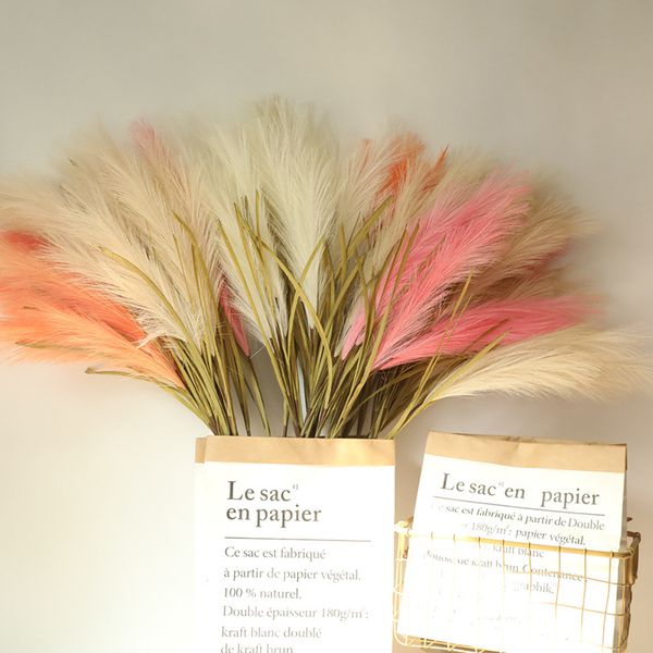 

1pcs reed grass simulationl flower artificial fake plants for home office wedding greenery decoration pgraphy props
