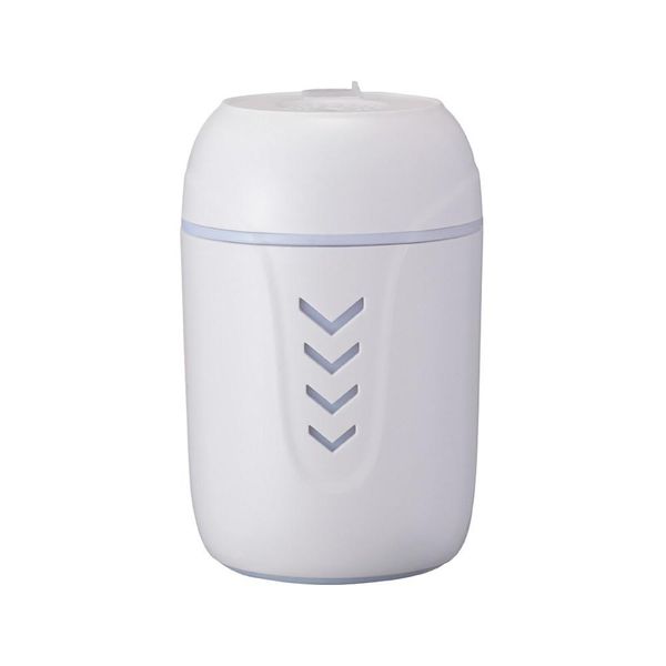 

car humidifier 3 in 1 200ml usb cool mist humidifier led lighting fan auto air