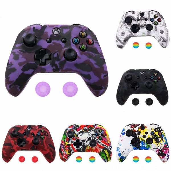 

pik1a tiger x soft touch faceplate cover, front housing shell case for for one s & xbox xbox one skull controller - sxoft22x