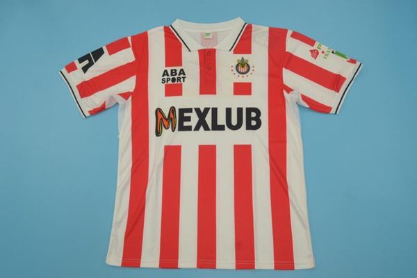 

высокое качество ретро джерси mx cd гвадалахара футбол джерси, Black