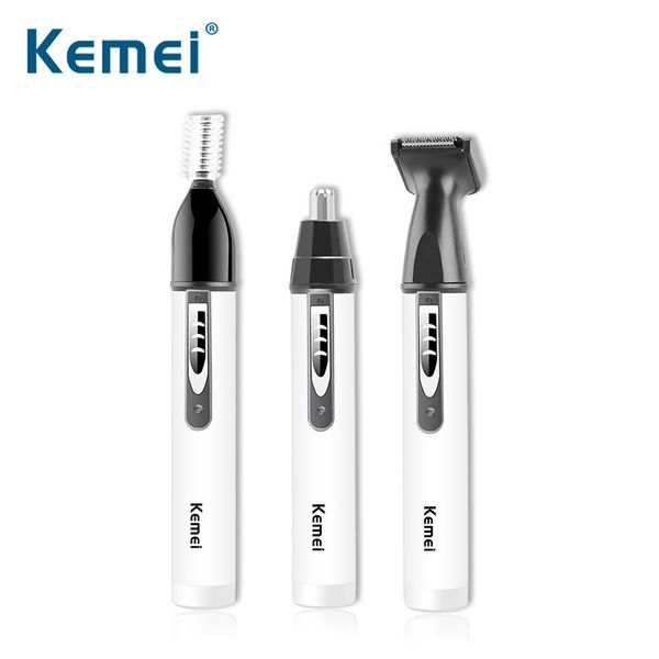 

3 in 1 electric trimmer nose hair trimmer ear hair beard eyebrows hair professional face care shaver device d40