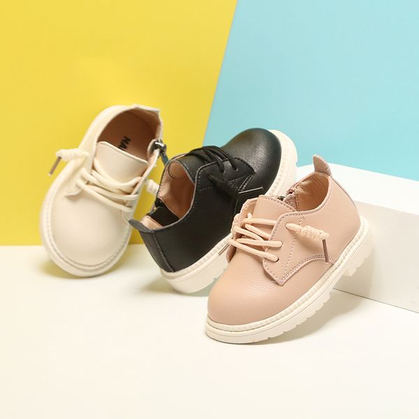 

martin boots girls 1-3 years old soft bottom non-slip toddler shoes spring and autumn infant baby shoes