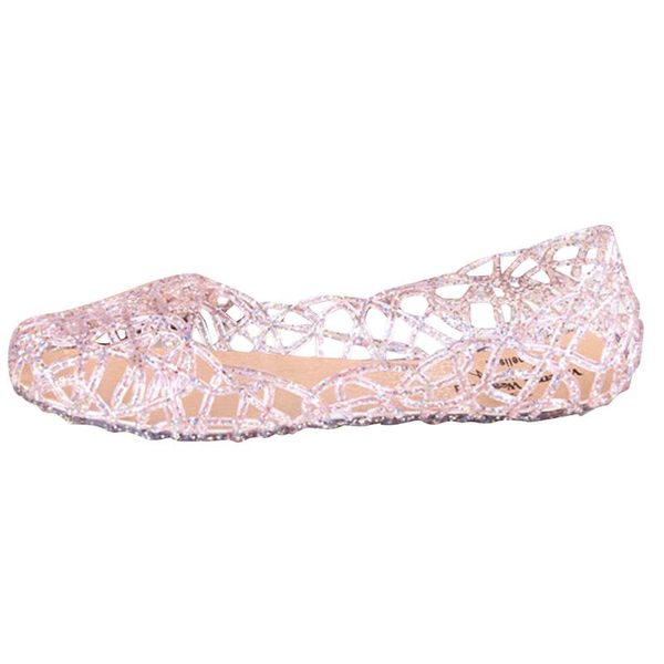 

women's sandals 2018 fashion lady girl sandals summer women casual jelly shoes hollow out mesh flats 23-25cm june10, Black