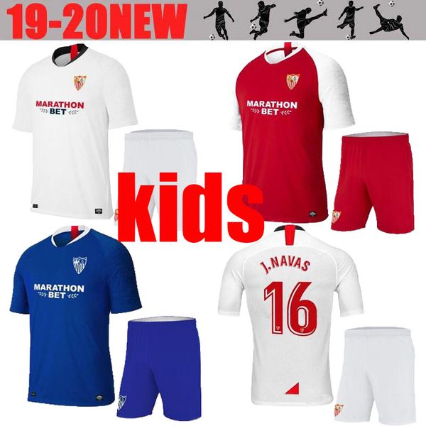 

2019 2020 new evilla kid kit occer jer ey 19 20 kid ever banega maillot munir andre ilva j nava arabia prome football hir
