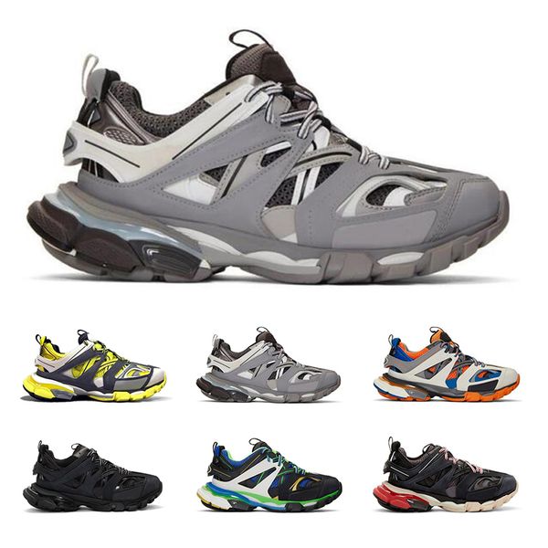 

2019 Release 3.0 Tess S Paris track men gomma maille green For men women Triple S fashion Sneakers Casual Shoes Designer Shoe