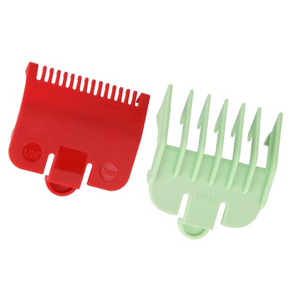 

2pcs hair clipper limit comb guide attachment set hair styling trimmer combs