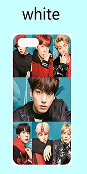 

BTS JIN RAPMONSTER J-HOPE SUGA V JIMIN JUNGKOOK Soft TPU Phone Case iPhone5 SE 6 6S 7 7Plus 8 8 Plus X XS XS Max XR