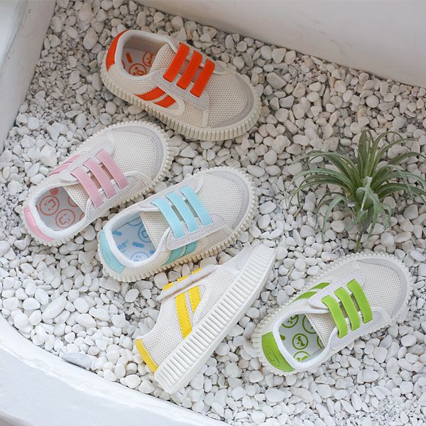 

children's mesh shoes 2020 spring and summer new fresh breathable casual sandals boys and girls korean version of shoes, Black