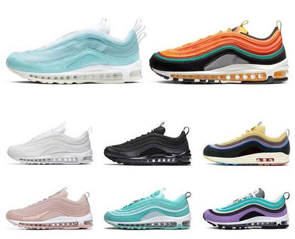 

new running shoes for mens triple white black sunburst grape pink gym red silver bullet womens athletic trainer sports sneakers size 36-45