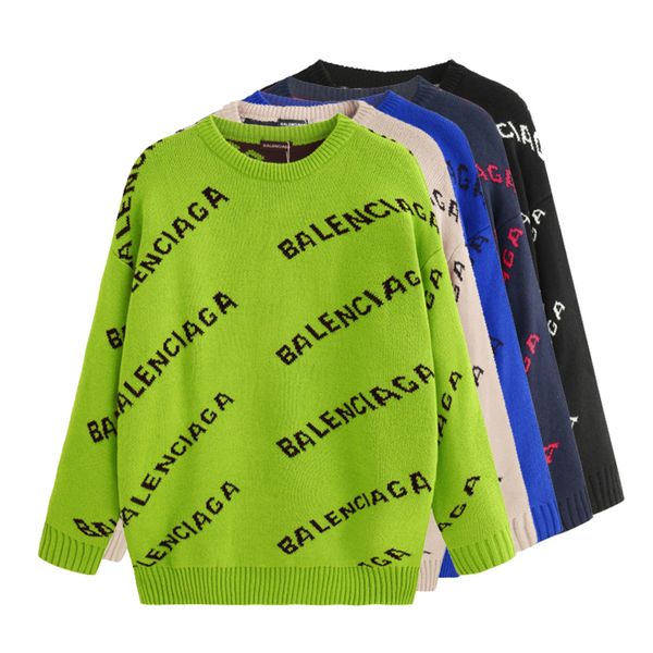 

2020 mens sweaters pullover men brand mens sweater hoodie long sleeve sweatshirt letter knitwear winter clothing size -3xl, White;black