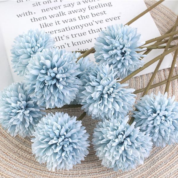 

5pcs hydrangea fake flower artificial plant home wedding deskpgraphy decorations