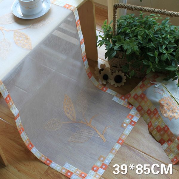 

fashion embroidery cotton lace christmas table runner rectangular tablecloth cover towel for home kitchen wedding party decor