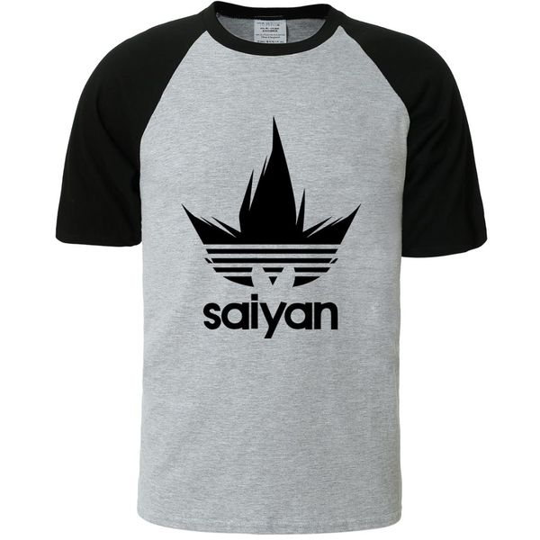 

2019 new arrival streetwear t shirt men japan anime tshirt z harajuku men's t-shirts raglan sleeve t-shirt, White;black
