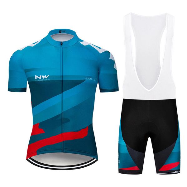 

new 2019 pro team maillot racing ropa ciclismo cycling short sleeve jersey men bike clothing mtb bike bib shorts set k022003, Black;blue