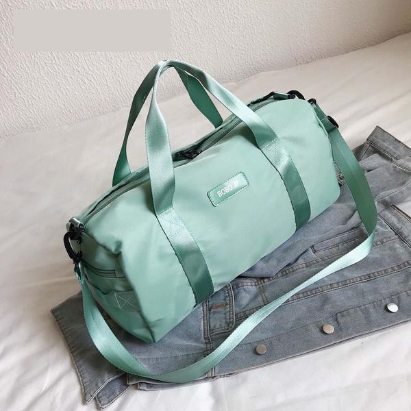 

outdoor bags sports for gym women men fitness bag waterproof cylinder one shoulder sport swimming travel package handbag