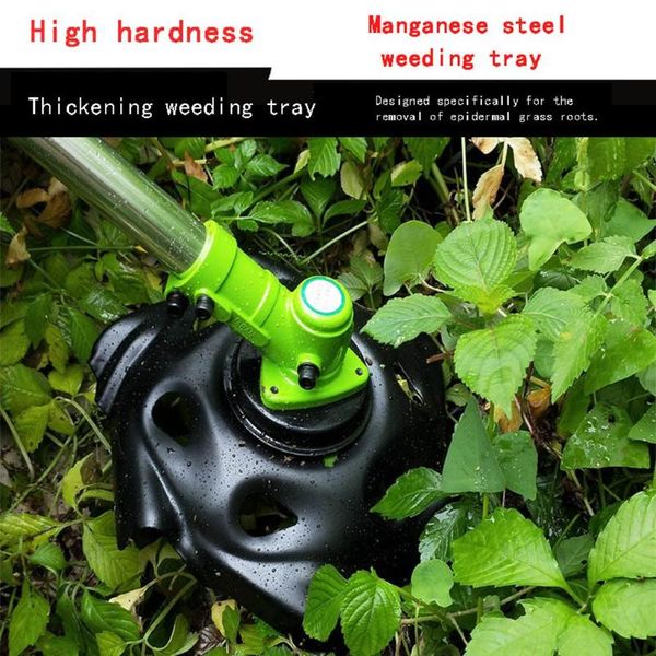 

metal grass mowing lawnmower weeding tray trimmer head machine accessories garden power tool lawn mower parts green black