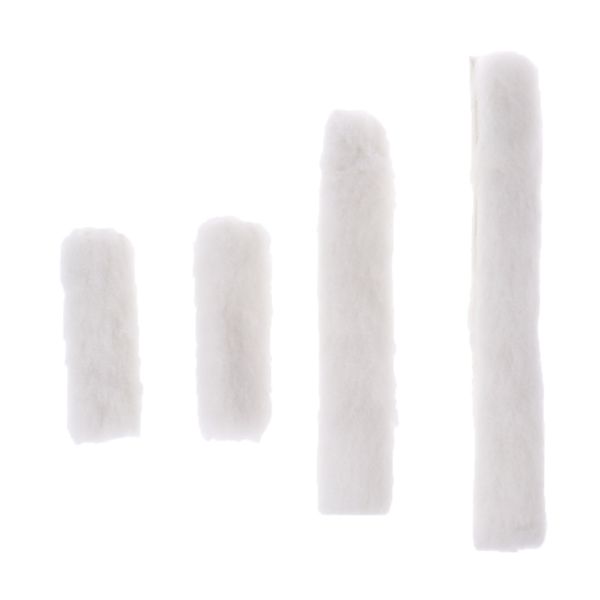 

4pcs soft fleece horse noseband cover halter protection strap equestrian kit