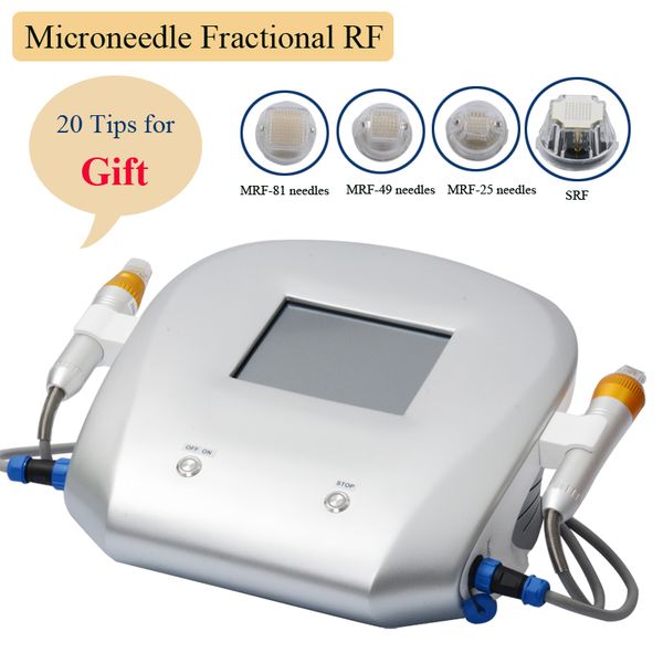 

microneedle rf skin tightening fractional rf for skin rejuvenation skin tightening facial machine with 4pcs heads for face and body