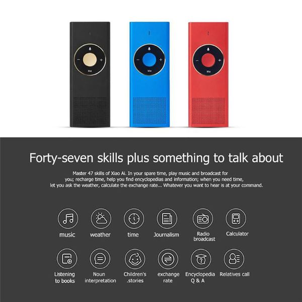 Xiaomi Younin Moyu Ai Tradutor Pro 15 Idiomas 7 dias de espera 8h Contínua 47 habilidades Traduza a máquina Tradutor de voz inteligente 3013331C6
