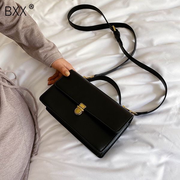 

bxx] quality pu leather crossbody bags for women 2019 simple style shoulder messenger bag handbags phone purses hj746