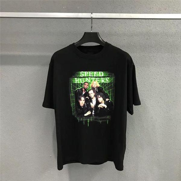 

ss oversize band 19fw speedhunters t-shirt men women 1b:1 tee summer style t-shirt, White;black