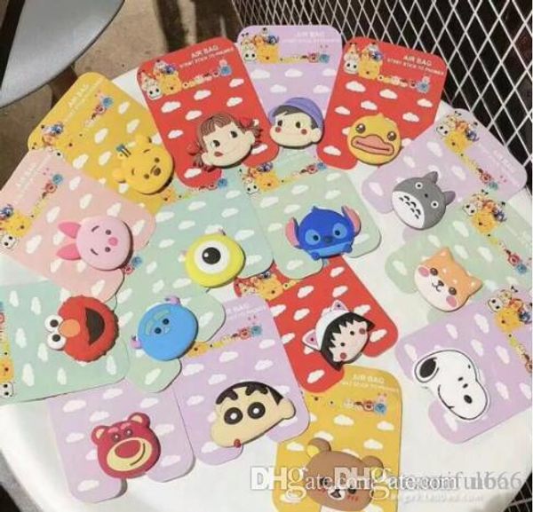 

ell japan cartoon doll car phone holder for smart phone deskairbag stand sockets tablets support for iphone 11 pro max mounts