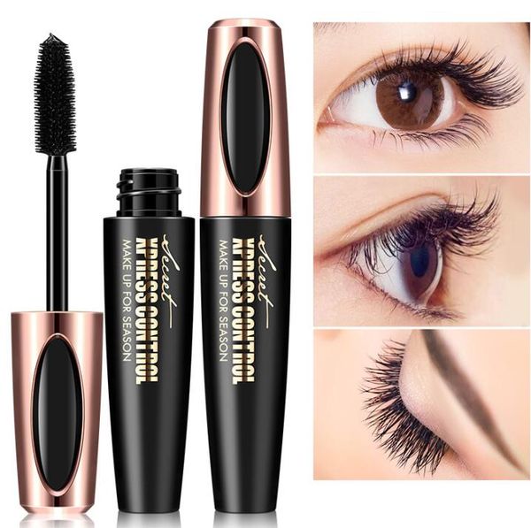 

4d Silk Fiber Lash Тушь для ресниц Длинные керлинговые тушь для ресниц Макияж Ресниц Черн