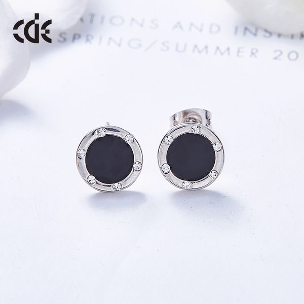 

wedding party beaded pearl gift woman lady diamond jewelry earring for bride acting initiation graduation cde-939, Golden