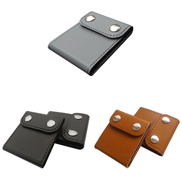 4pc Smoke Gray 1987-1989 Mustang Male Female Seat Belt Holder Sleeves Set