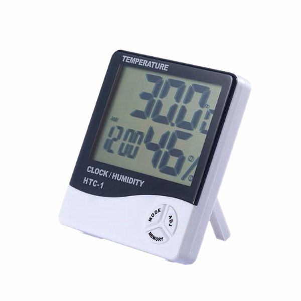 

table alarm clock home thermometer hygrometer