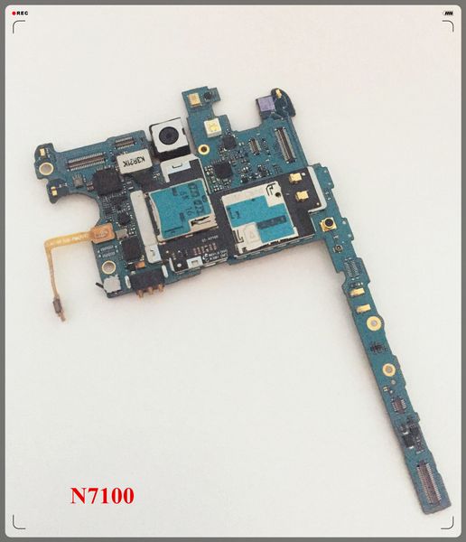 

unlocked original pcb motherboard for samsung galaxy note 2 n7100 motherboard chips logic board ing