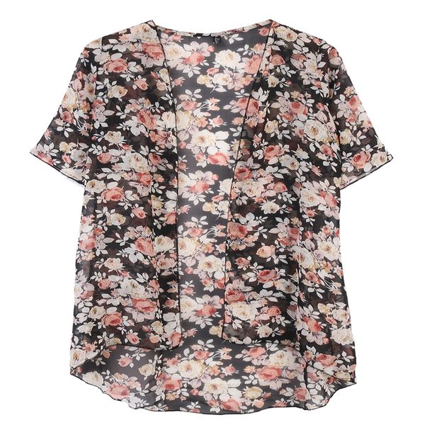 

новый бренд 2017 женская повседневная винтаж boho кимоно кардиган кружева крючком шифон свободные пиджаки блузка топы плюс размер s-xl, White