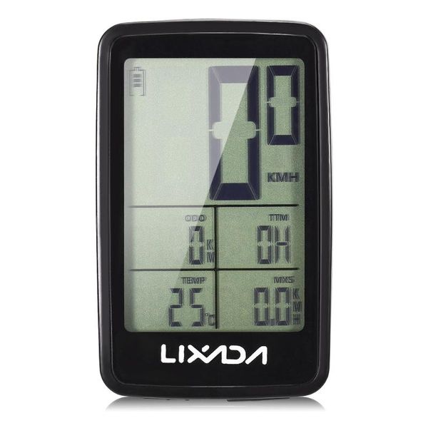 

lixada usb bicycle computer wireless bike cycling computer rainproof speedometer odometer cycling satch