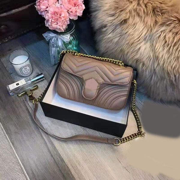 

2019 women designer handbags luxury cross-body messenger shoulder bags chain bag good quality leather purses ladies handbag