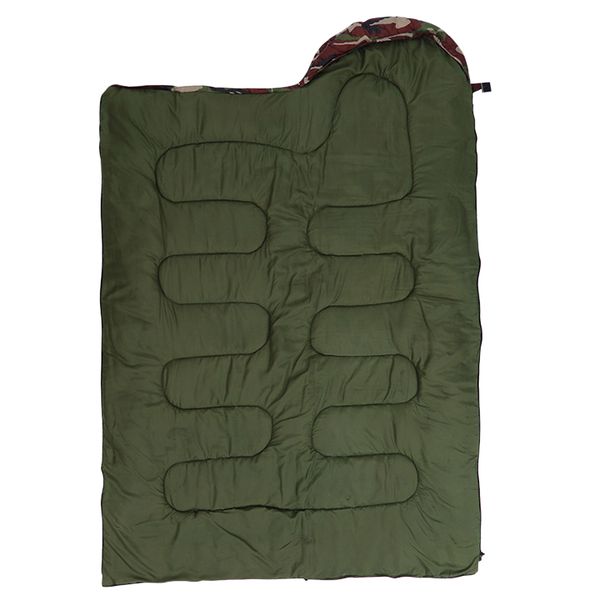 

envelope lightweight portable sleeping bag with compression sack - for traveling, camping, hiking, outdoor activities