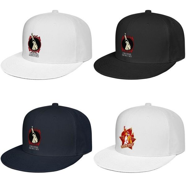

camiseta freddie mercury mens and womens hip hop rebound hat fitted sports baseballcap freddie mercury logo inconcfrt 1982, Blue;gray