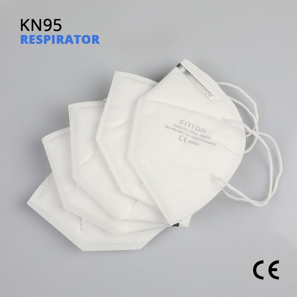 

5 pcs/bag kn95 ce certification face mask pm2.5 anti-fog strong protective mouth mask ffp3 respirator reusable