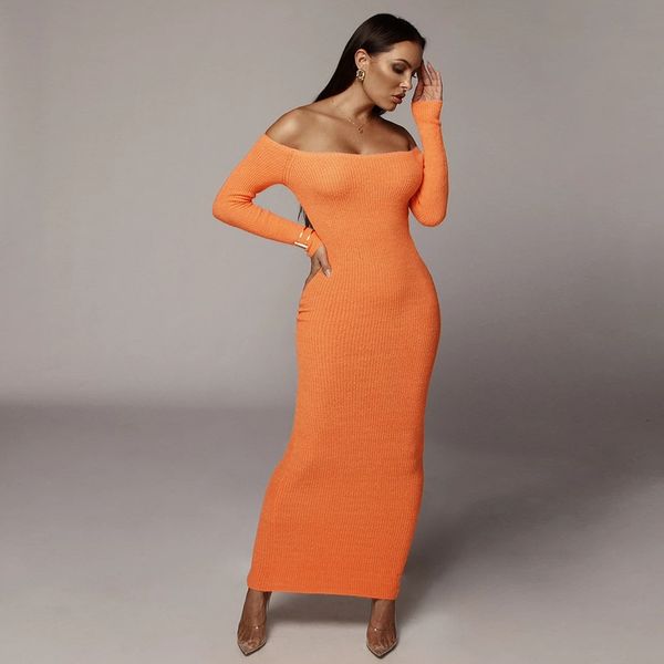 

slash neck solid dress boho dropped spring long sleeve casual dresses teenager evening party dress dayly clothing, Black;gray