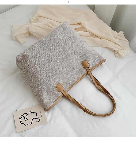 

women's handbag 2019 new fashion large capacity simple tote bag autumn and winter sail cloth bag children's leisure shopping