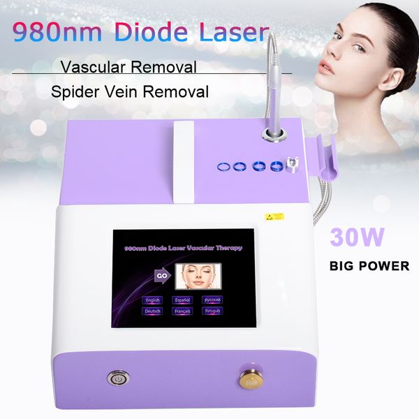 

laser spider veins removal machine 980nm diode laser vascular varicose vein treament relieve telangiectasis red blood vessles rosacea