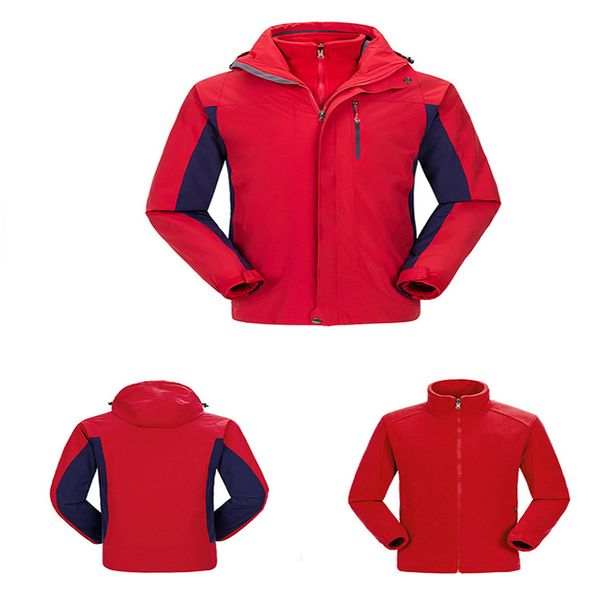 

women outdoor hiking jackets warm and windproof waterproof soft shell jacket travel outdoor outing hiking camping sport ski suit, Blue;black