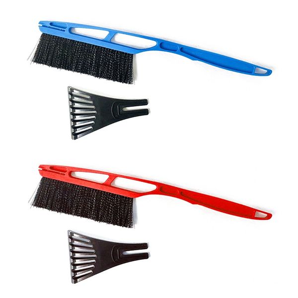 

2 in 1 powerful long handle car vehicle durable ice scraper snow brush shovel removal for winter