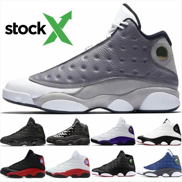 

2020 new 13 bred chicago flint atmosphere grey men women basketball shoes 13s he got game melo dmp hyper royal sneakers