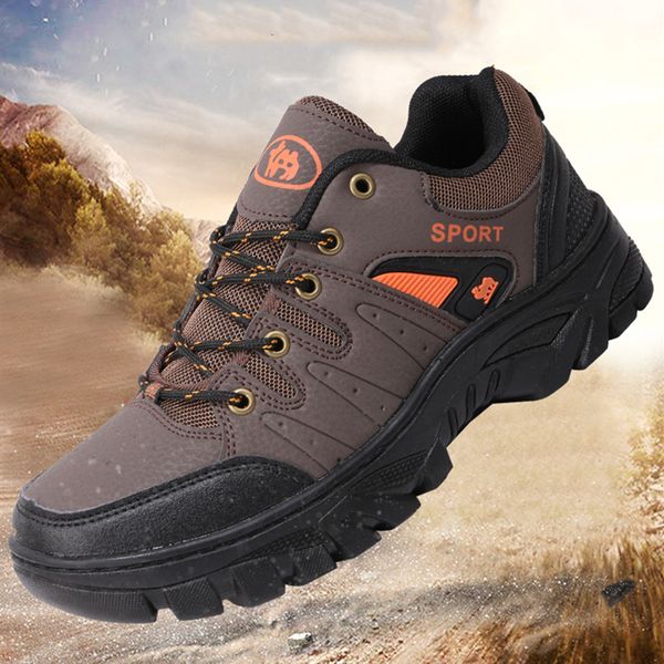 

new men hiking shoes breathable outdoor trekking shoes plus size men mountain climbing tactical sneakers zapatillas hombre