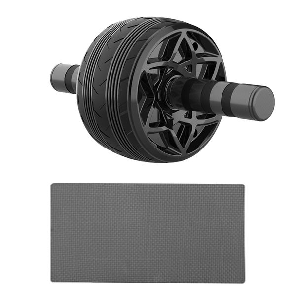 

premium ab roller wheel abdominal exercise with knee pad home muscle trainer