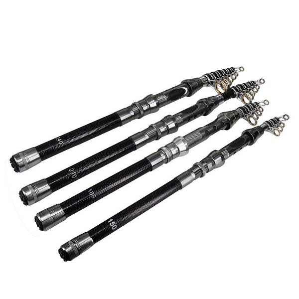 

portable retractable fishing rod carbon fiber rod super short spinning fishing