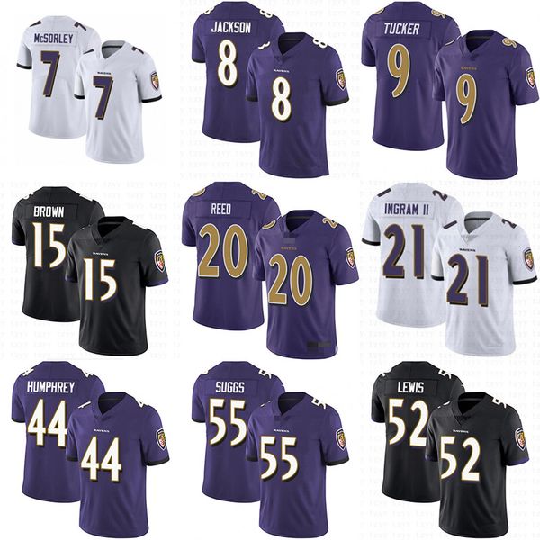 

custom baltimores mens womens youth raven jersey 8 lamar jackson 9 justin tucker 7 trace mcsorley 93 calais campbell ed reed football jersey, Black;red