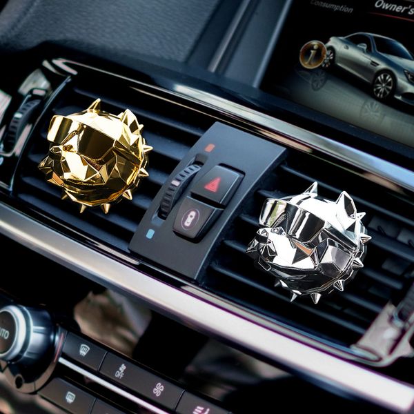 

новый bulldog автомобилей освежитель воздуха духи клип аромат диффузор авто vents scent parfum бульдог диффузор автомобилей декор dropshippi